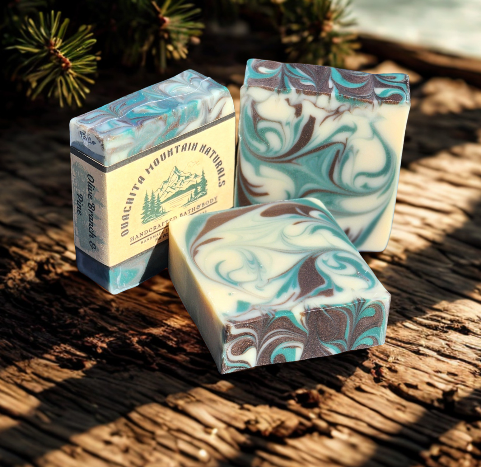 LG. Olive Branch & Pine